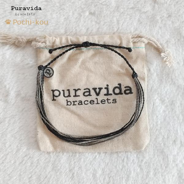ブレスレット プラヴィダ Pura Vida ONYX BRACELET つけっぱなし メンズ レデ...
