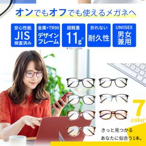 ブルーライトカットメガネ pcメガネ PC眼鏡...の詳細画像4
