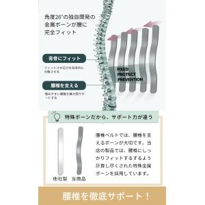腰痛ベルト 腰痛 コルセット 超メッシュ 腰用...の詳細画像5
