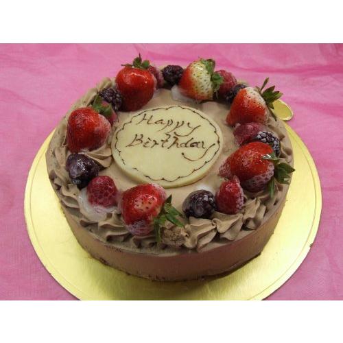 生チョコホールアイスケーキ５号 誕生日 子供 取り寄せ　16ｃｍ 記念日 お祝い