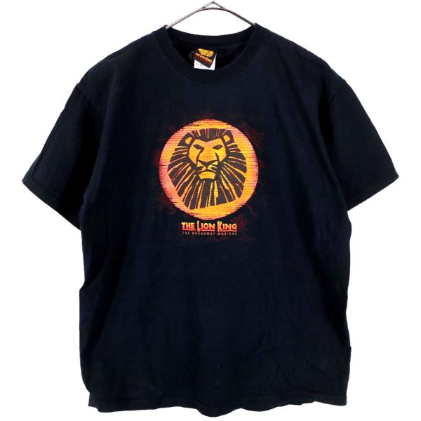 Disney ディズニー ロゴプリント 半袖Ｔシャツ THE LION KING ライオンキング ブ...