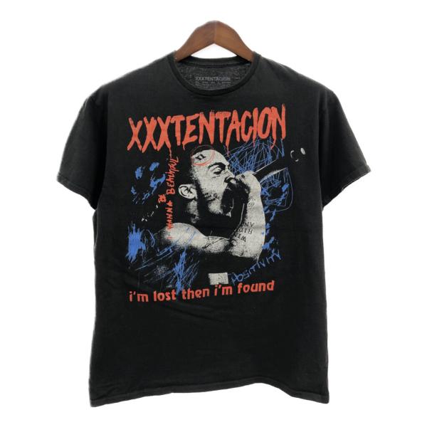 XXXTENTACION XXXテンタシオン 半袖Ｔシャツ ラップT ブラック (メンズ L) 中古...