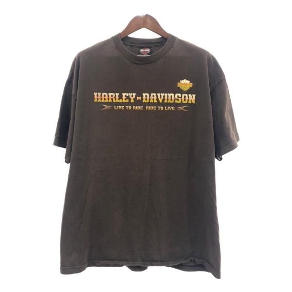 00年代 HARLEY DAVIDSON ハーレーダビッドソン ラスベガス 半袖Ｔシャツ バイク ブ...