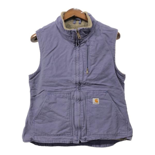 Carhartt カーハート ダック ベスト パープル (レディース MEDIUM REGULAR)...