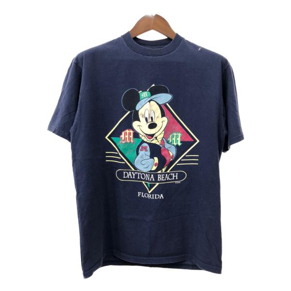 90年代 USA製 ミッキーマウス フロリダ デイトナビーチ 半袖Ｔシャツ アニメT キャラクター ...