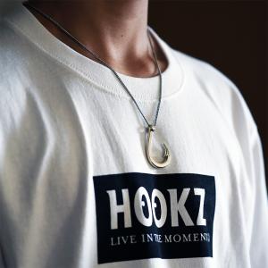 HOOKZ 釣り針 ネックレス Lサイズ シル...の詳細画像4