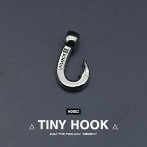 HOOKZ 釣り針 タイニーネックレス シルバー925 小さな フィッシュフック ネックレス/シルバーアクセサリーブランド 日本製