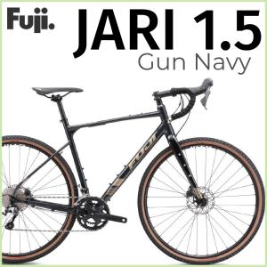 FUJI：2024 JARI 1.5 Gun navy フジ ジャリ1.5 ガンネイビー アドベンチャーバイク グラベルロード クロスバイク｜lostandfoundbicycles