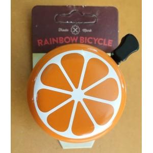 Rainbow Products Orange Bell オレンジベル 　自転車 ベル おしゃれ 子供　｜lostandfoundbicycles