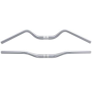 NITTO 日東 RB-010 25.4 ブルホーンバー シルバー : バイシクル