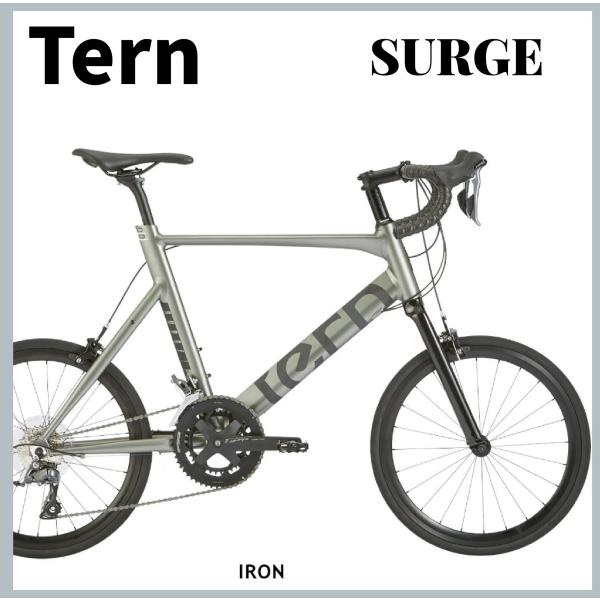 Tern： 2024 ROJIBIKE SURGE Iron ターン サージュ アイアン ミニベロ ...