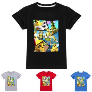 FORTNITE Tシャツ フォートナイト　グッズ ピーリー ティーシャツ 半袖 ゲーム キャラクター