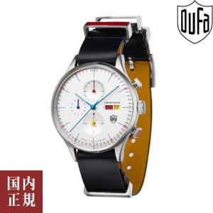 ドゥッファ バウハウス100周年記念 DF-9021-0F ファン デル ローエ クロノ メンズ レディース 腕時計 DUFA 38mm ドイツ製 あすつく