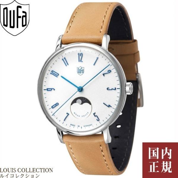 ドゥッファ グロピウス・モンドフェイズ DF-9032-01 メンズ レディース 腕時計 DUFA ...