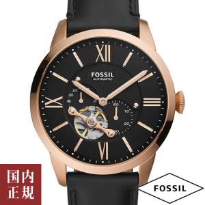 フォッシル タウンズマン ME3170 ブラック/ゴールド/ブラック メンズ 腕時計 FOSSIL TOWNSMAN 自動巻き あすつく /ボーナスストア10％!500円クーポン5/29迄｜louiscollection-y