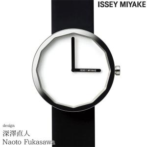 イッセイミヤケ TWELVE SILAP001 深沢直人 ホワイト/ブラック 腕時計 ISSEY MIYAKE トゥエルブ NAOTO FUKASAWA あすつく｜louiscollection-y