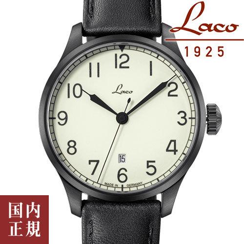 ラコ ネイビー 861776.2 カサブランカ42 メンズ 腕時計 Laco NAVY Casabl...