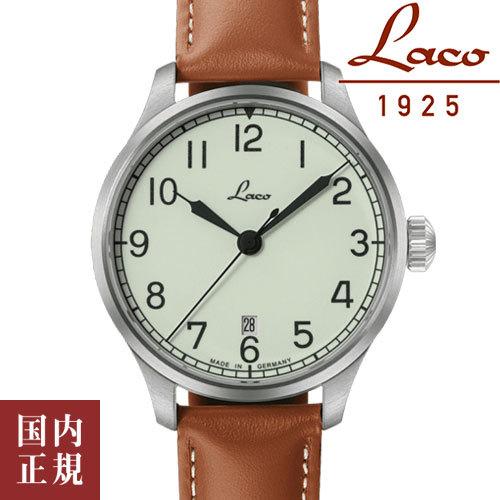 ラコ ネイビー 862090 バレンシア39 メンズ 腕時計 Laco NAVY Valencia ...