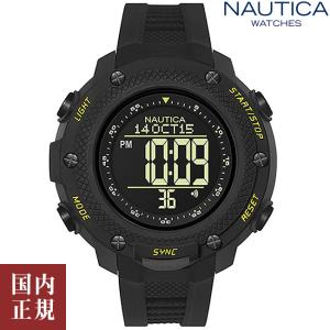 ノーティカ NMX15デジタルヨットタイマー NAI19523G ブラック メンズ 腕時計 NAUTICA DIGITAL YACHTIMER 55mm /ボーナスストア10％!200円クーポン6/6迄｜louiscollection-y