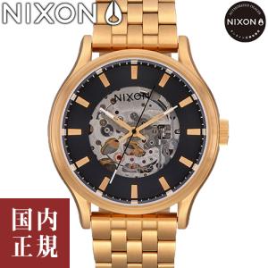 ニクソン スペクトラ A1323010-00 ブラック/ゴールド メンズ 腕時計 NIXON Spectra 自動巻き/ボーナスストア10％! 300円クーポン5/15迄の商品画像