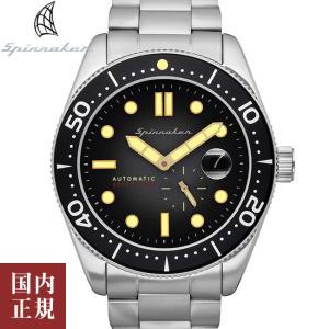 スピニカー クロフト SP-5058-22 ブラック/シルバー SPINNAKER CROFT メンズ 腕時計 /300円クーポン有り11/16まで