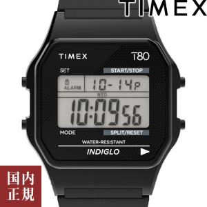 タイメックス タイメックス80 TW2R67000 ブラック メンズ レディース 腕時計 TIMEX デジタル あすつく /ボーナスストア10％!300円クーポン5/15迄｜louiscollection-y