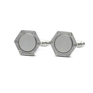 TIFFANY&Co.（ティファニー） カフスボタン TIFF&STR 18K STERLING