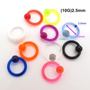 ボディピアス☆UVビーズリング(12G)2.0...の詳細画像2