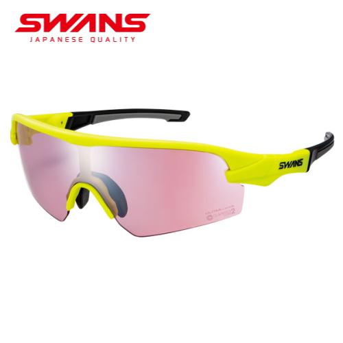 [サイクリング用]ミラーレンズ SWANS スワンズ サングラス 日本製 紫外線 UVカット スポー...