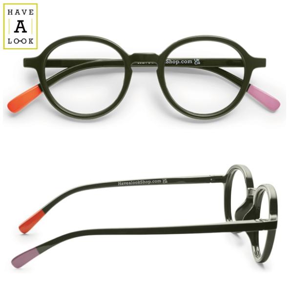 【ブルーライトカット】Have a look ハブアルック 老眼鏡 CIRCLE SLIM パソコン...