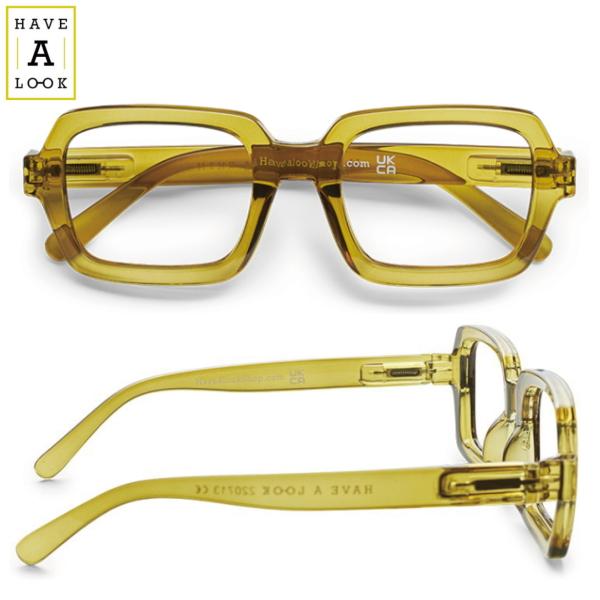 【ブルーライトカット】Have a lookハブアルック 老眼鏡 SQUARE パソコンPCメガネ ...