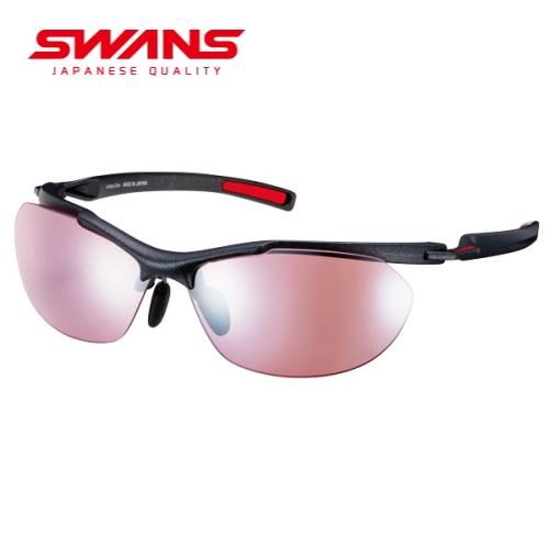 [サイクリング用]ミラーレンズ SWANS スワンズ サングラス 日本製 紫外線 UVカット スポー...