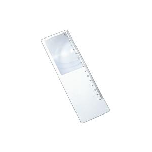 シートレンズ 015 4倍 180×55mm 定規タイプ シート状ルーペ
