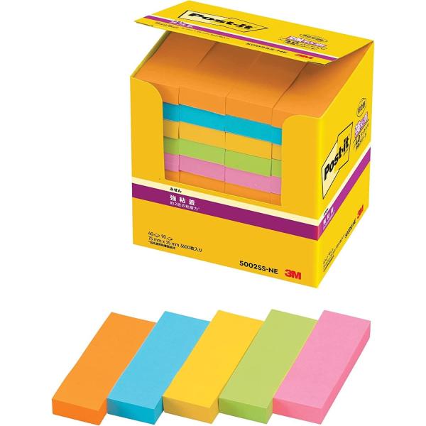 ポスト・イット[R]強粘着製品 単品/5個入/エコノパック[TM]製品シリーズ/パワーパック  スリ...