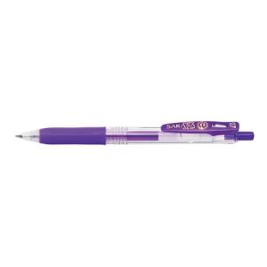 サラサクリップ  ゼブラ JJB15-PU ジェルボールペン 0.7 紫｜loupe