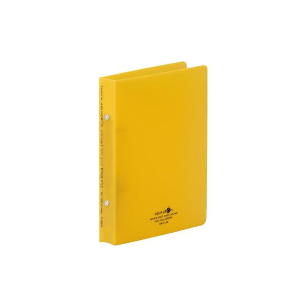 リヒトラブ リングファイル A5S ツイストリング 2穴 黄 F5006-5 F-5006-5