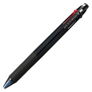 ジェットストリーム4色0.7透明ブラック 三菱鉛筆 SXE450007T.24｜loupe