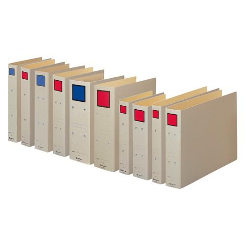 保存ファイル タテ型・片開き キングジム 4375-R A4タテ型 とじ厚: 50mm スクエア色:...