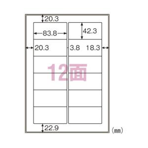 屋外用ラベル 油面対応 ヒサゴ KLPA861S｜loupe