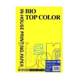 バイオトップカラーA4 (50枚入) 伊東屋 BT412 カナリーイエロー