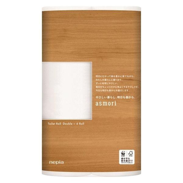 王子ネピア ネピアアスモリ トイレットロール シングル 120m 6ロール 211329
