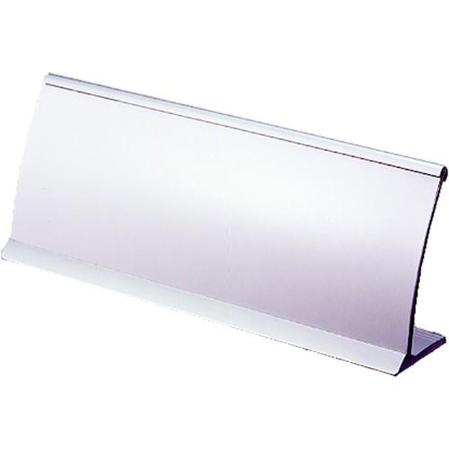 アルミR型カード立(大) シルバー クラウン CR-KD21-SL