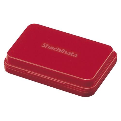 はんこ シヤチハタスタンプ台　小形　赤 HGN-1-R シャチハタ