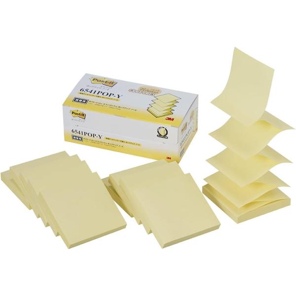 ポスト・イット[R]ポップアップノート/ふせん ノート 詰替用 スリーエム 6541POP-Y