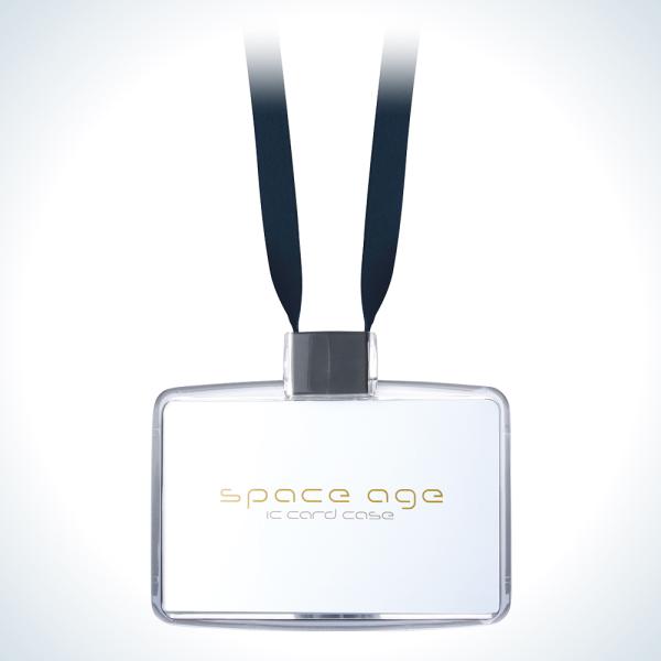 スペースエイジネームカードホルダー 黒 ソニック EX-2680-D