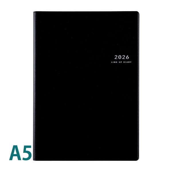 高橋書店 手帳 2026 1月始まり デスクダイアリー グレー 2026年 A5 ブロック式 スケジ...