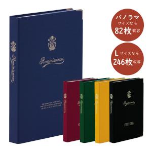 セキセイ フォトアルバム 2L判 20枚収納 パックン カバーアルバム 高