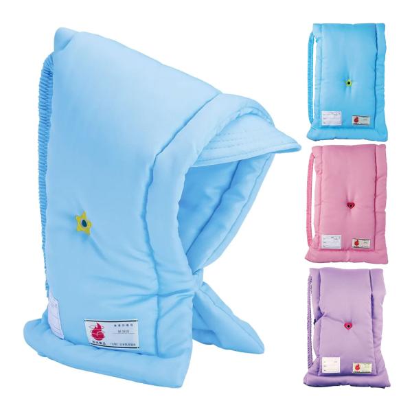 子供用 防災ずきん キッズ 防災 おしゃれ ブルー ピンク パープル