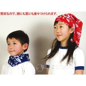 バンダナ 男女兼用 パイプ バンダナの詳細画像1
