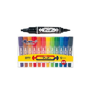 ハイマッキー12色セット 油性 MC12C 制作素材 マジック ペン 図工 工作